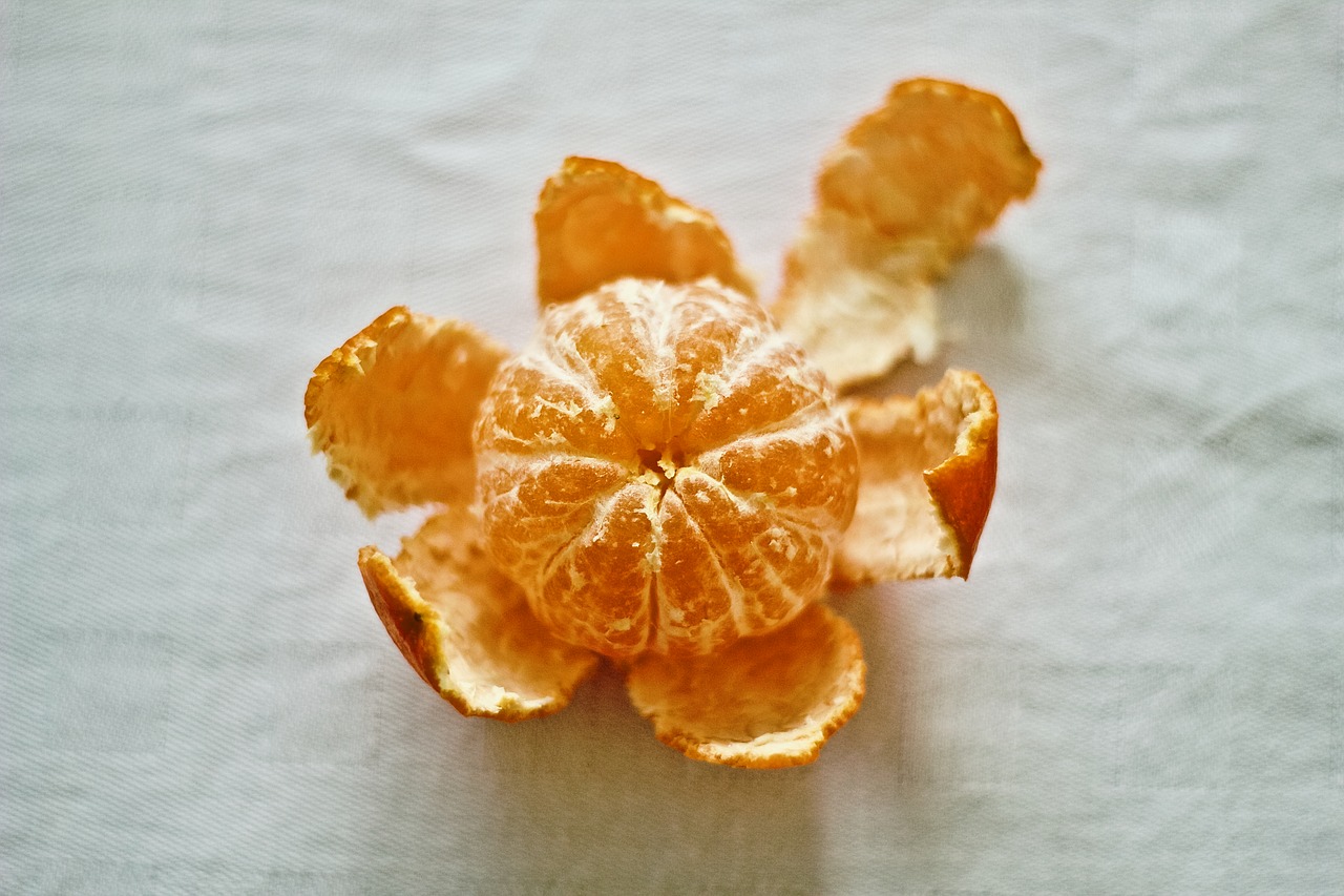 J'avais l'habitude de dépenser beaucoup d'argent pour cela : Maintenant, je sais que je peux simplement verser un ingrédient sur les écorces de mandarine et que l'effet sera le même !